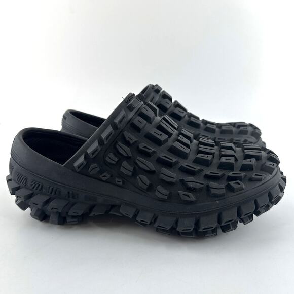 Balenciaga Men\'s Black Logo Defender Clogs Size 11 main image 10